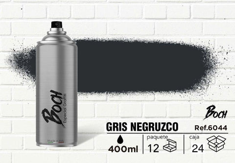 GRAFITI GRIS NEGRUZCO GRAY NEGRUZCO 400ML