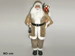 SANTA CLAUS LENTEJUELAS ORO 110CM