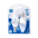 LED A5 C37 (2 pcs)(3W,E14,6400K)