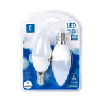 LED A5 C37 (2 pcs)(5W,E14,6400K)