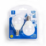 LED A5 G45 (2 pcs)(3W,E14,3000K)