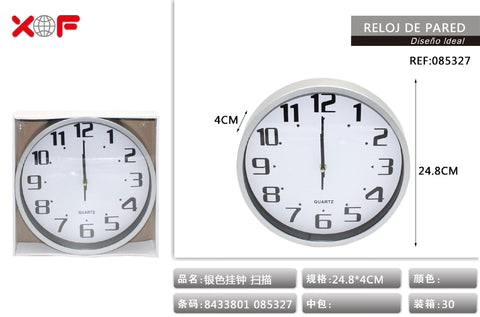 RELOJ PARED 25CM