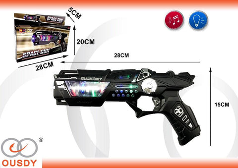 PISTOLA 999S-7 CON MUSICA/LUCES/VIBRACION