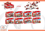 PUZZLE DE BLOQUE BOMBERO EXP:8PCS