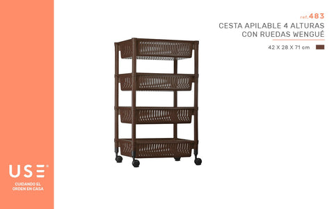 CESTA APILABLE 4ALTURAS