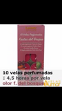 velas TE 10U perfumadas