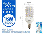 LED ESPIRAL 16W E14 LUZ FRIA