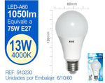 LED ESTáNDAR A60 13W E27 LUZ NATURAL