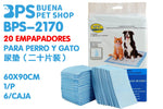 EMPAPADORES PARA PERRO Y GATO 20UDS 60*90CM