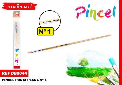 PINCEL PLANO N1