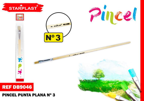 PINCEL PLANO N3