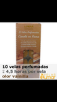 velas TE 10U perfumadas