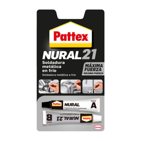 PATTEX NURAL 21 SOLDADURA METALICA EN FRIO
