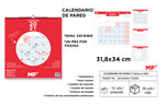 CALENDARIO DE PARED 31.8X34CM 2021