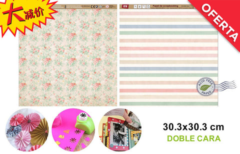 PAPEL SCRAPBOOKING 31X31 MP