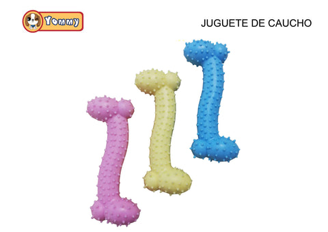 JUGUETE CAUCHO 10.5CM