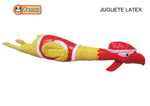 JUGUETE LATEX GALLINA 15.24CM