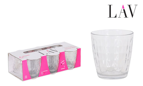 ART226E SET 6 VASOS 270cc NEW ARTEMIS