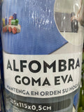 Alfombra goma Eva 235x115x0.5cm